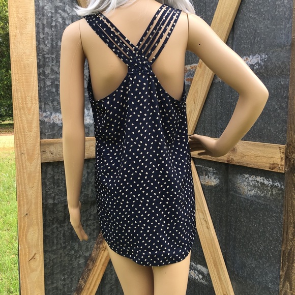 Passport M Navy Cream Tank - Picture 2 of 7